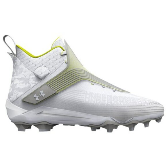 Under Armour Highlight Hammer MC Football Cleats-Color: White/Silver- Size: 11.5 - Picture 1 of 10